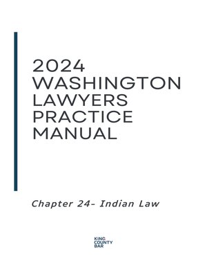 cover image of 2024-25 Washington Lawyers Practice Manual Chapter 24